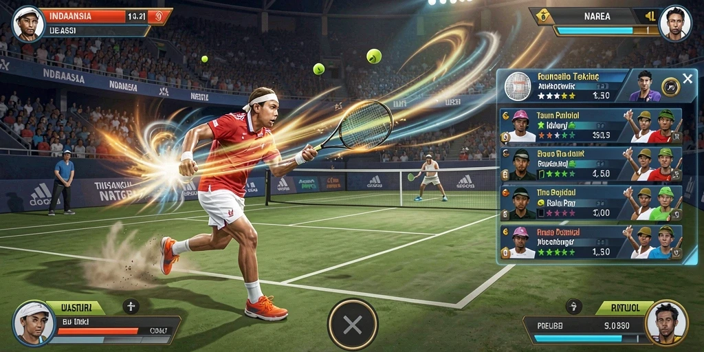 rejeki - Screenshot menunjukkan fitur interaksi sosial antar pemain.